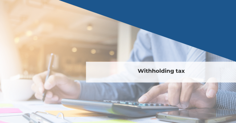 Withholding tax