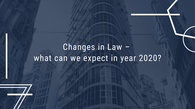 Changes in tax Law