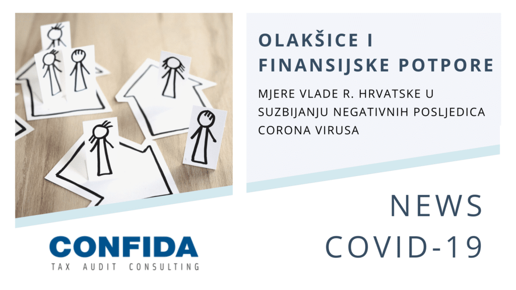 olakšice i finansijske potpore