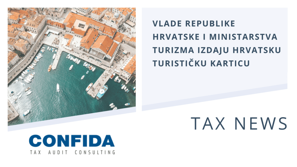 Vlade Republike Hrvatske i Ministarstva turizma izdaju hrvatsku turističku karticu