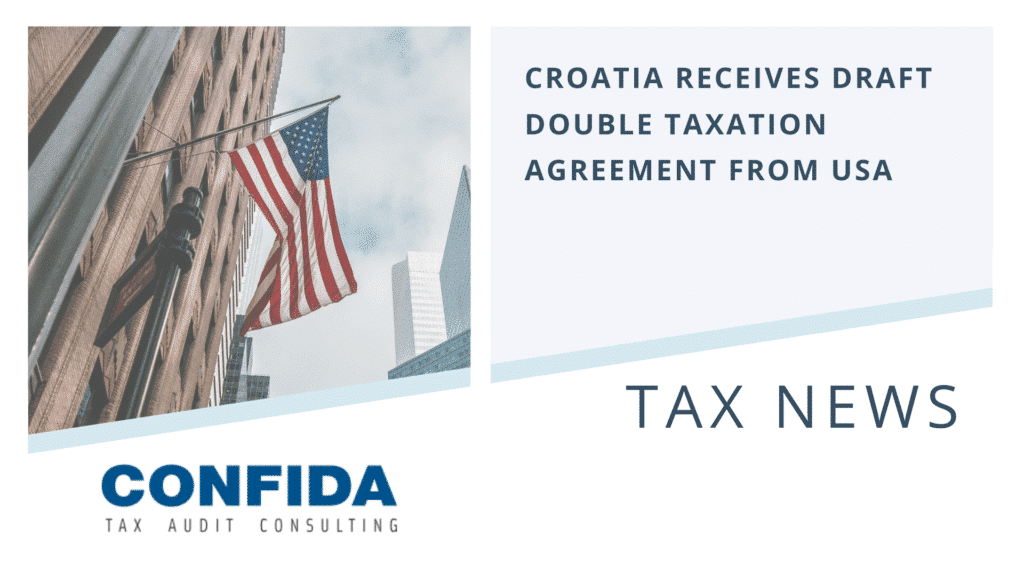 Draft Double Taxation Agreement with USA
