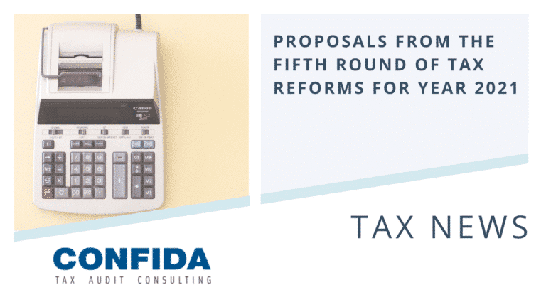 Proposals from the fifth round of Tax Reforms for year 2021