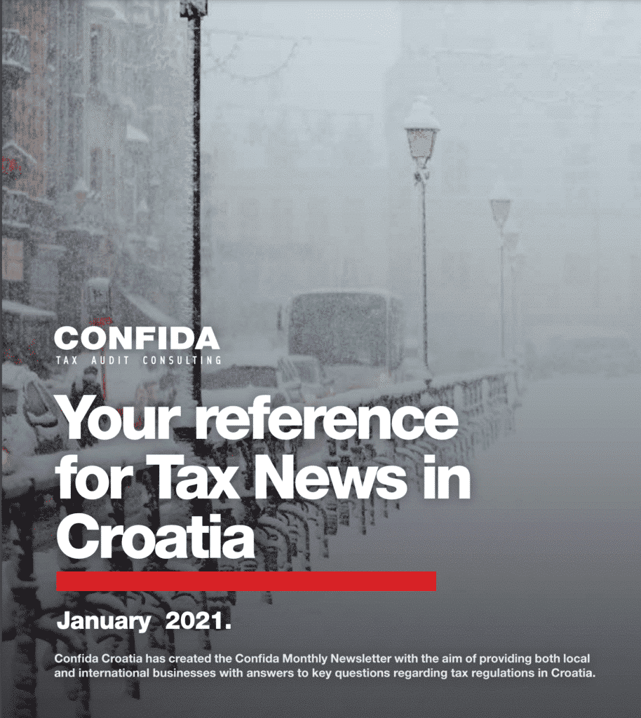 poreske vijesti siječanj 2021