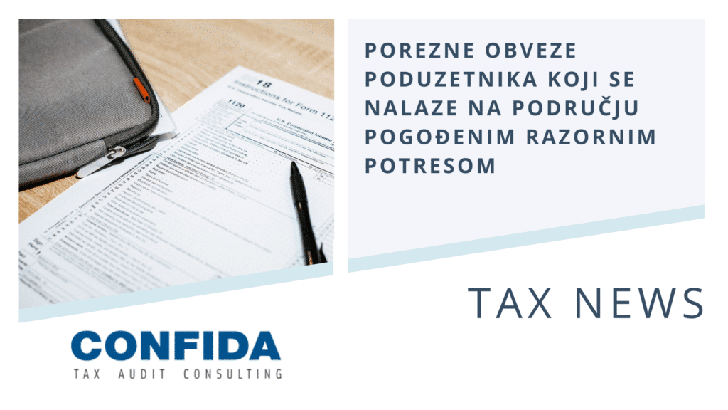 Otpis zaduženja predujmova