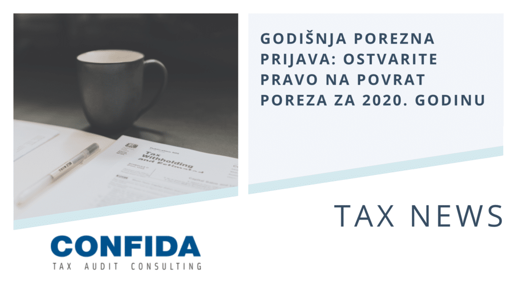 Godišnja porezna prijava 2021