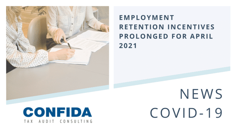 Employment retention April 2021